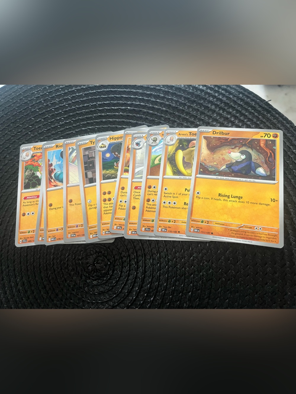Pokémon 2025 cards collection lot of 11